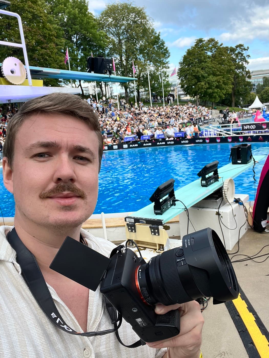 Ivar filmer VM i Døds